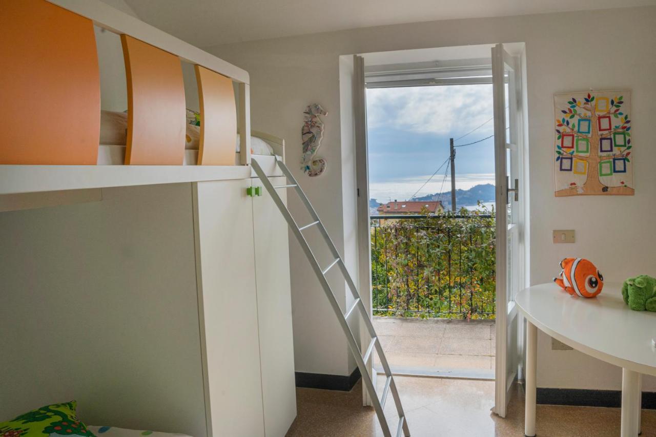 031 - Casa Armonia Vista Mare Sestri Levante, Pace Natura San Bernardo  外观 照片
